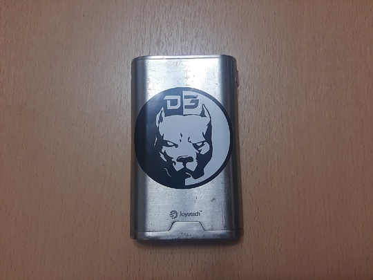 1.) Боксмод "Joyetech Cuboid Silver"