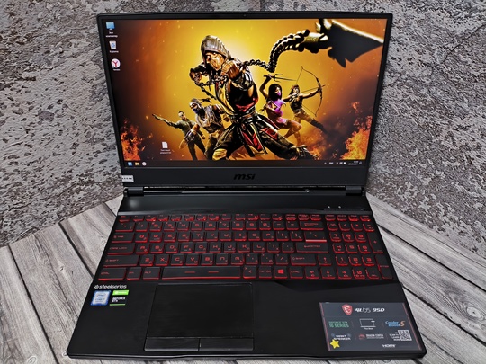 Игровой ноутбук б.у MSI GL65