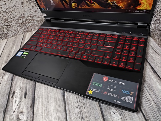 Игровой ноутбук б.у MSI GL65 (2)