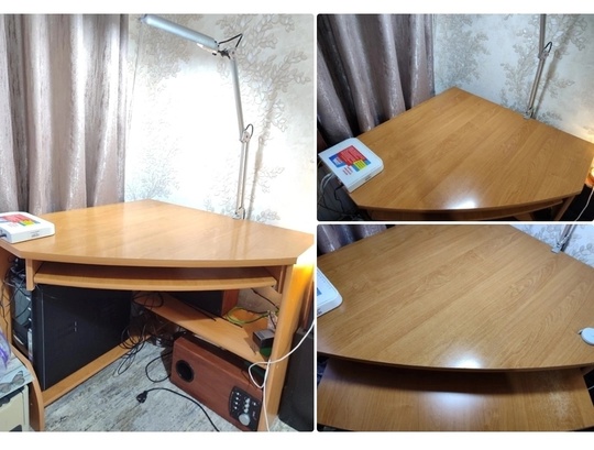 Продам компьютерный угловой стол 90*90