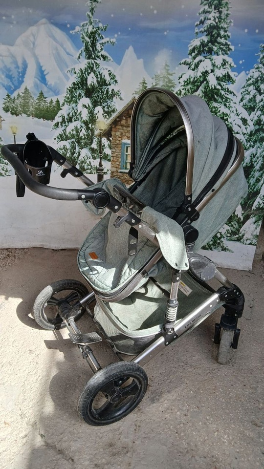 Коляска Luxmom, 2 в 1, (1)
