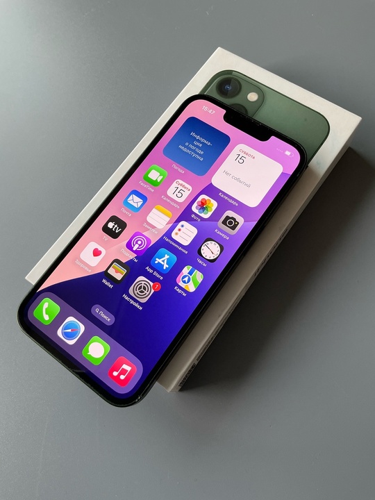 IPhone 13(128) цвет Green.цена 35 (2)