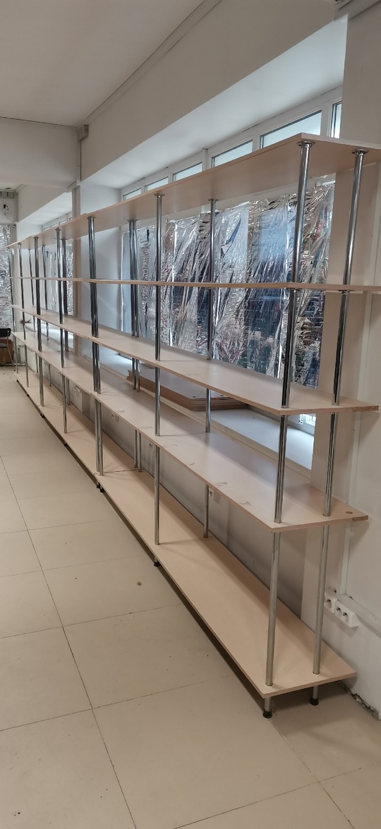 Продам полки стеллажи, цена от500р,