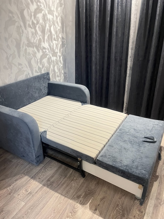 Продам раскладной диван. 
Состояние: новый❗
ППУ (2)