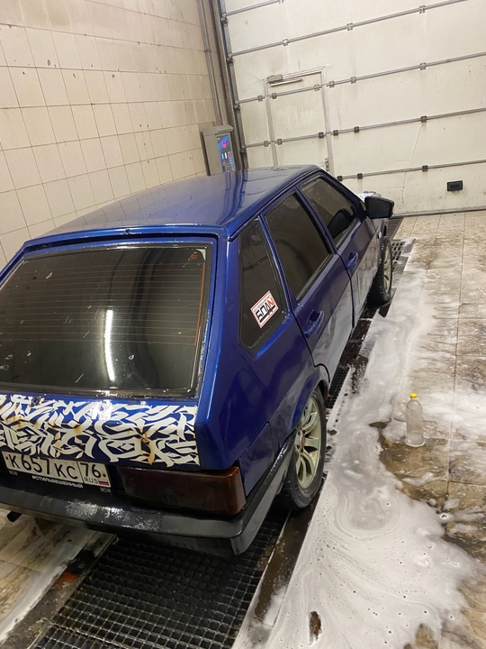 Продам ваз 2109 синяя блок (3)