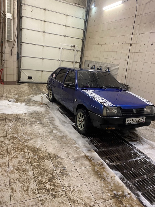 Продам ваз 2109 синяя блок (4)