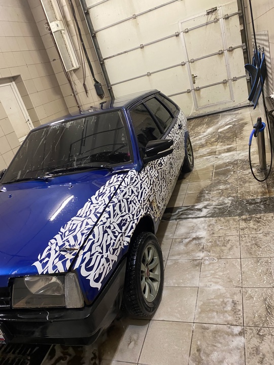Продам ваз 2109 синяя блок (6)