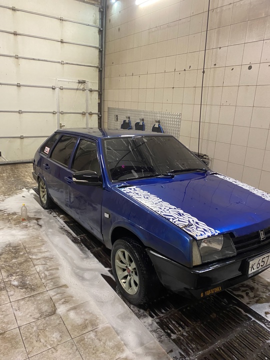 Продам ваз 2109 синяя блок (7)
