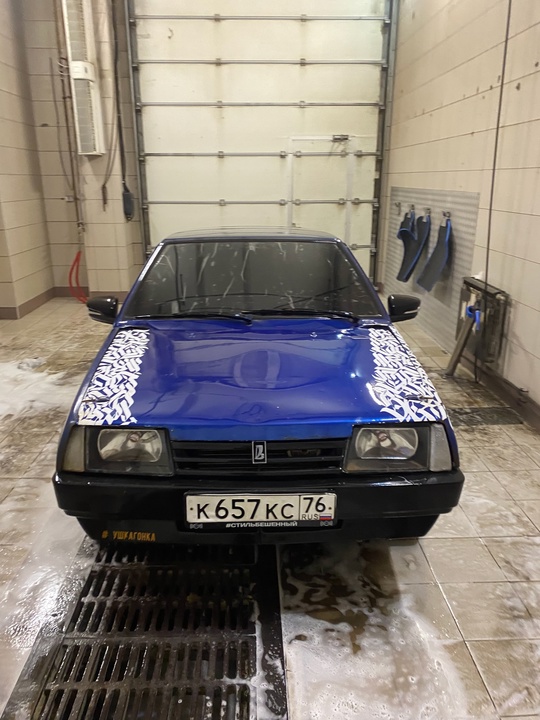 Продам ваз 2109 синяя блок (8)