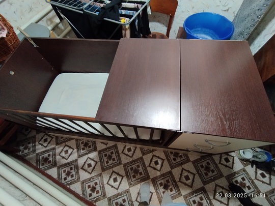 Продам кроватку 2 в 1 (2)
