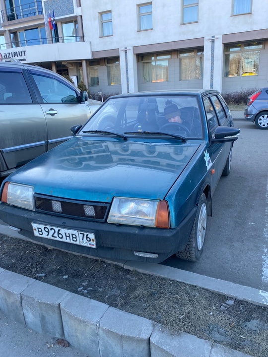 Продам ваз 2109 синяя блок (6)