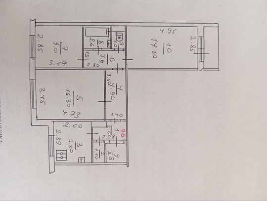 Продам 3-комнатную квартиру в Макеевке, (5)