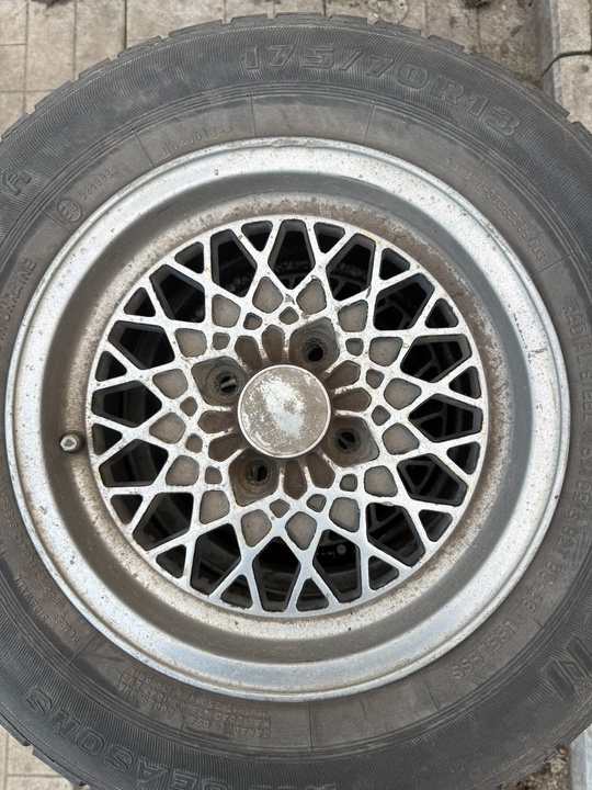 R13 4x98, резина все сезон,