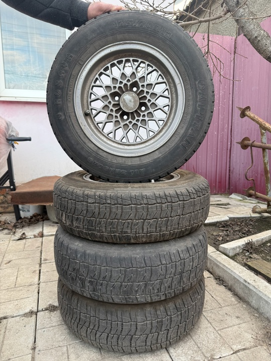 R13 4x98, резина все сезон, (1)