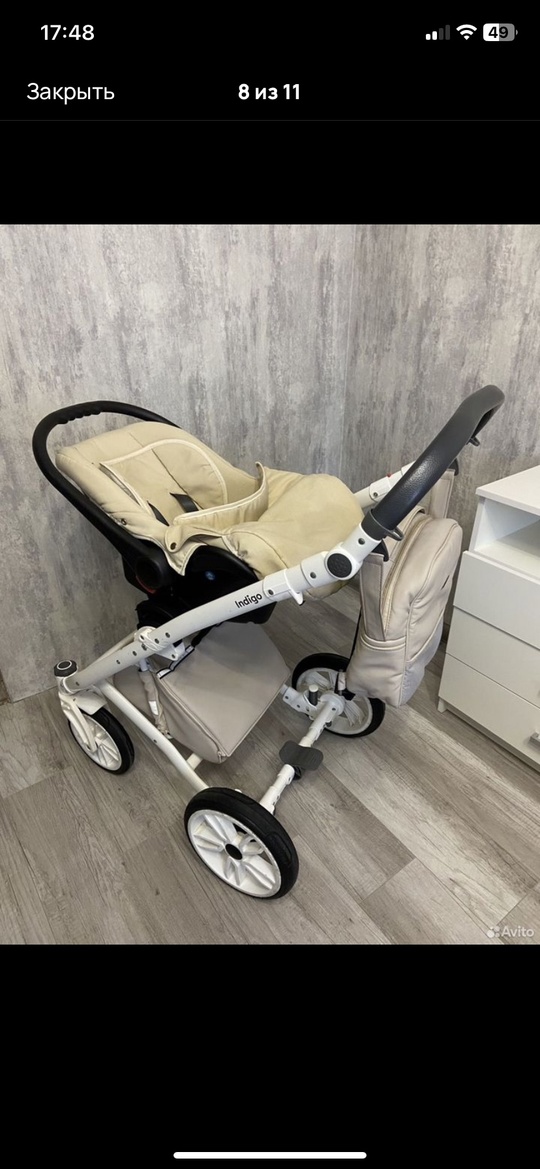 Продается ❕Вcесезоннaя модульная коляска, Indigo (6)