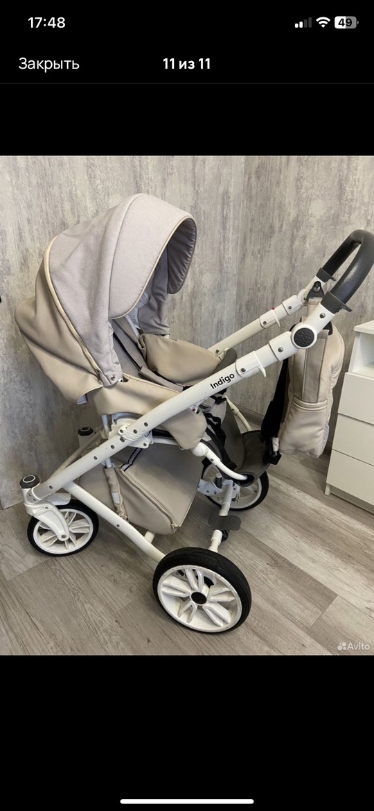 Продается ❕Вcесезоннaя модульная коляска, Indigo (9)