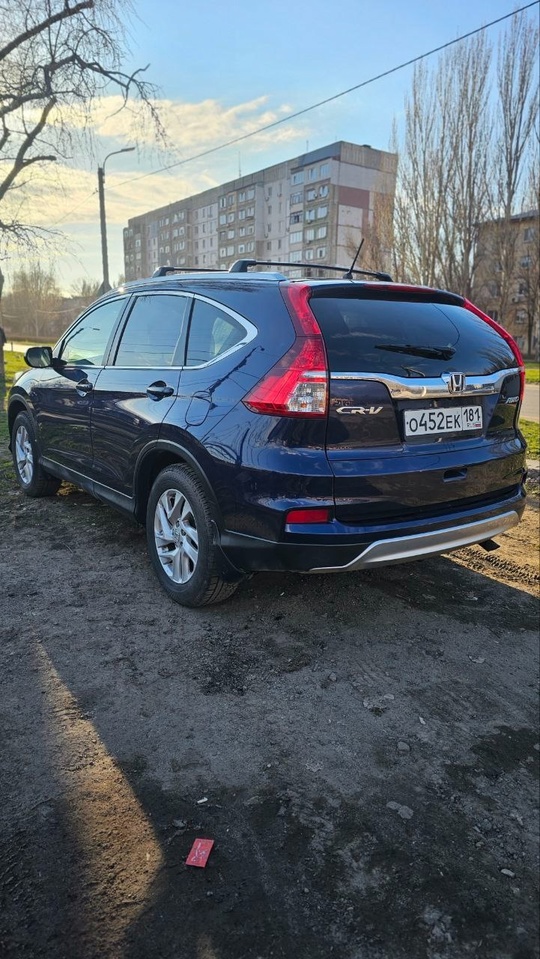 Honda cr-v 2016г
2.4 бензин 140000км
Полный (1)