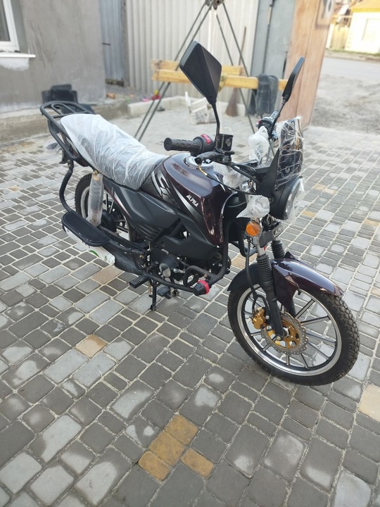 Продам новый мопед альфа чямп (1)