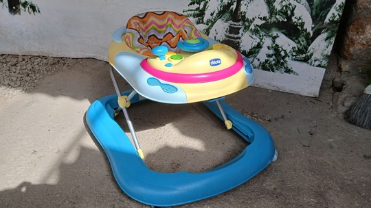 Ходунки детские музыкальные, Chicco walky