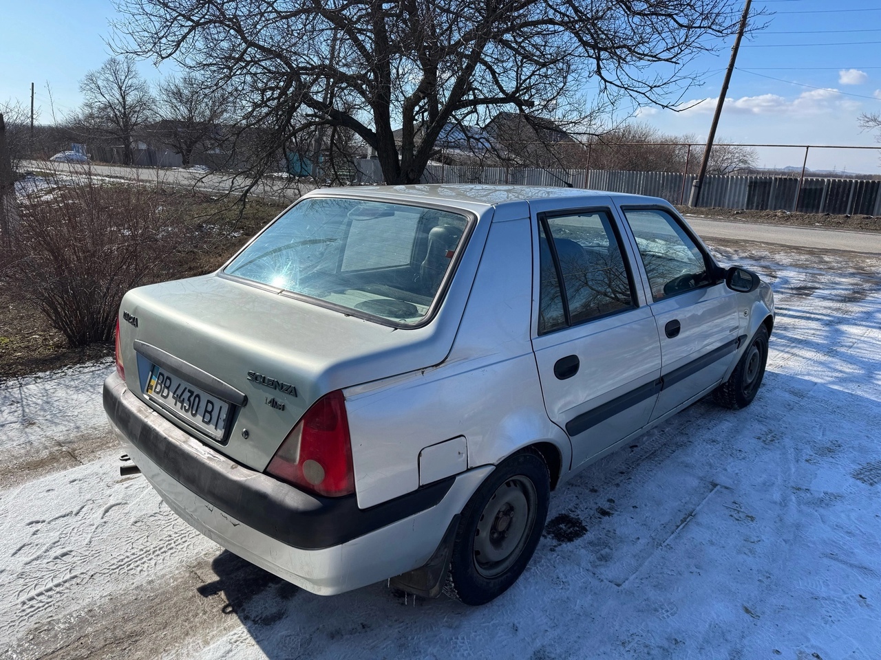 Продам Dacia Solenza 2004г
Учёт украинский