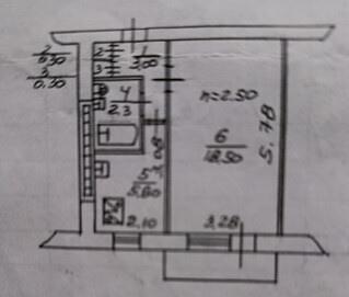 Продается 1 комнатная квартира, ул. (3)