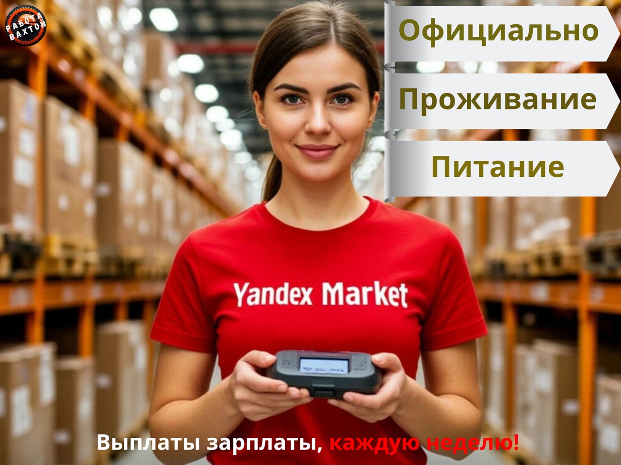 Вахтовики внимание❗Выплаты ЕЖЕНЕДЕЛЬНО❗

⭐Открыт набор мужчин/женщин!