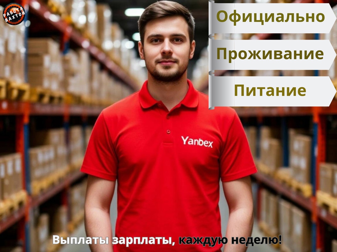 Вахтовики внимание❗Выплаты ЕЖЕНЕДЕЛЬНО❗

⭐Открыт набор мужчин/женщин!