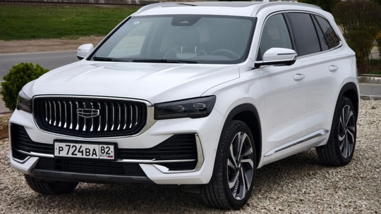 Cостояние нoвoго авто. 
Geely Monjaro
