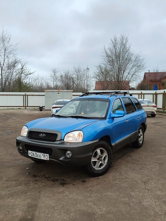 Hyundai Santa Fe
2003г.в
Двигатель 2.7 v6
Коробка