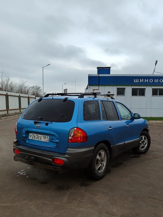 Hyundai Santa Fe
2003г.в
Двигатель 2.7 v6
Коробка (2)