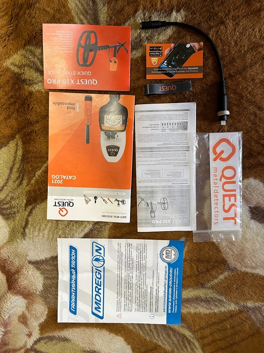 Продам металлоискатель Quest X10 PRO (8)