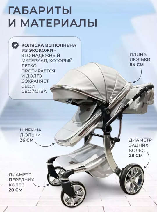 Продам коляску 3в1 bibikids( состояние (6)