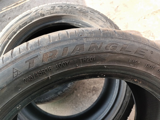 Продам летние б/у шины Triangle (1)