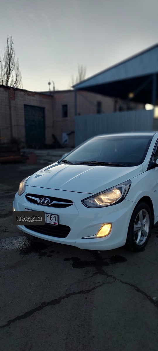 Hyundai Solaris в хорошем состоянии!. (4)