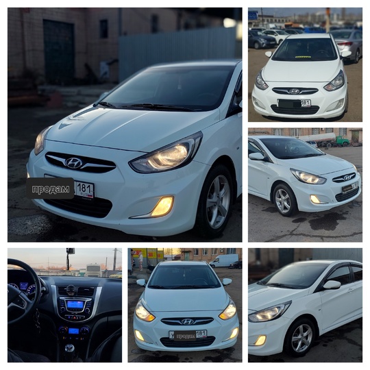 Hyundai Solaris в хорошем состоянии!. (5)