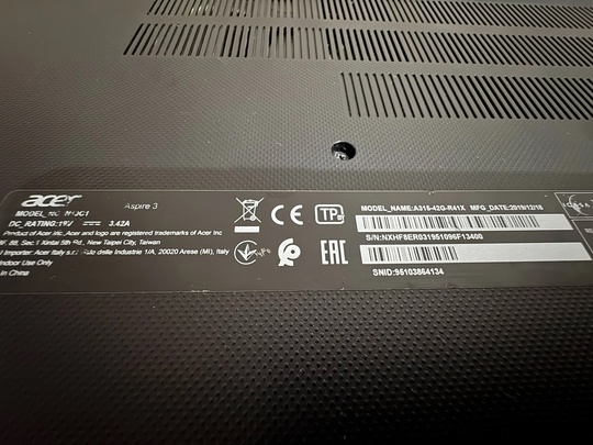 Продам свой ноут ACER Aspire (4)