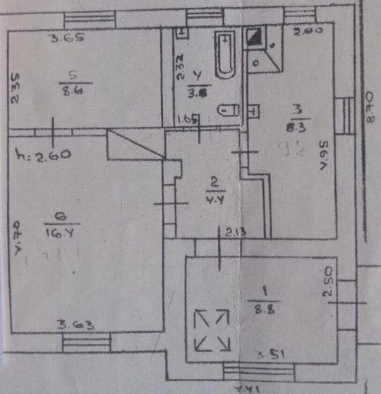 Продается 2 - х комнатный (4)