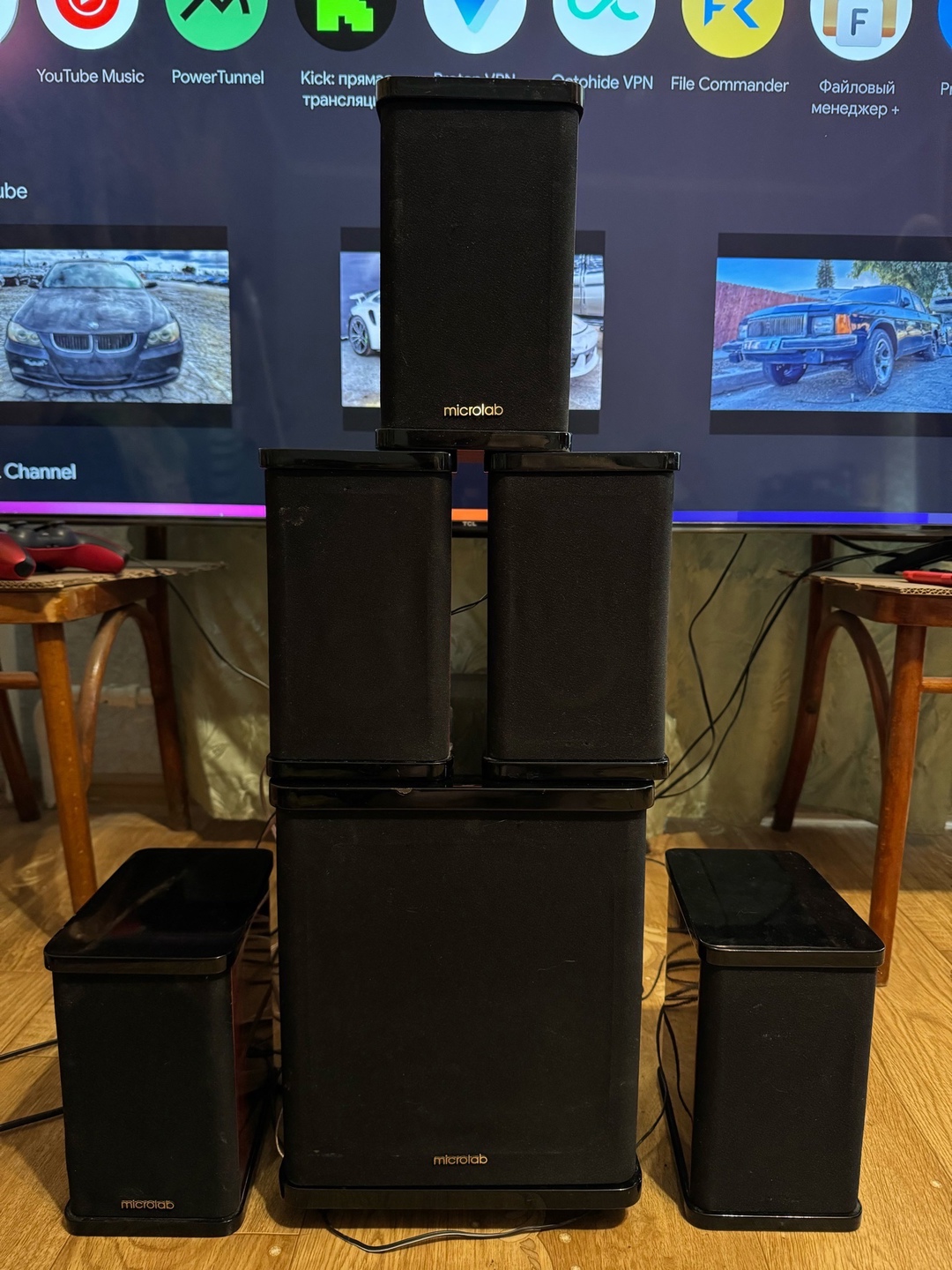 Продам колонки 5.1 Microlab А-H500
Сателлиты (2)