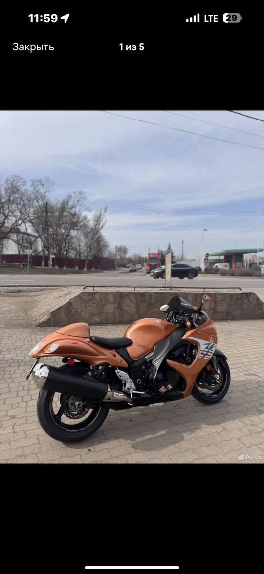 Продам!мотоцикл Suzuki Hayabusa 2017 г.