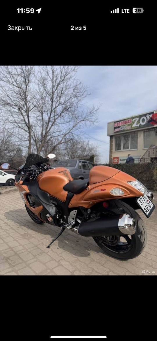 Продам!мотоцикл Suzuki Hayabusa 2017 г. (1)