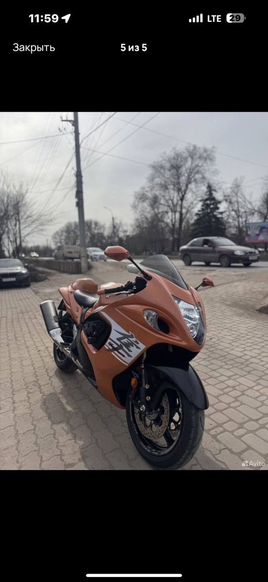 Продам!мотоцикл Suzuki Hayabusa 2017 г. (4)