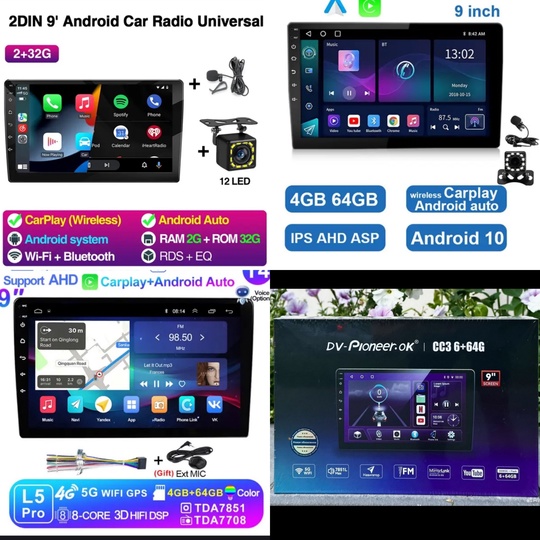 Автомагнитолы, Lada Priora Приора, на
Android (1)