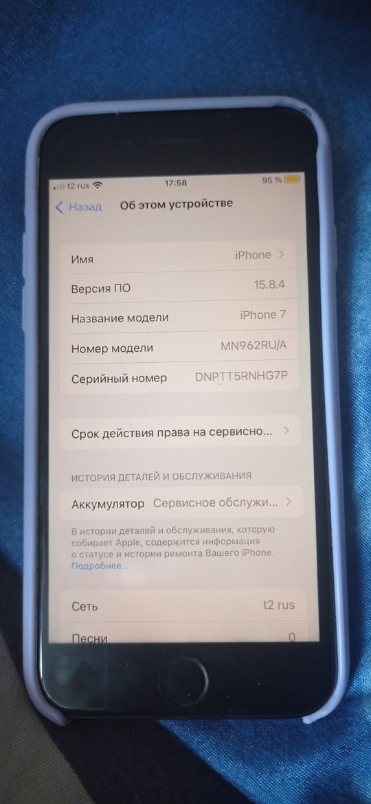 iPhone 7 128g
Не вскрывался
Требует замену