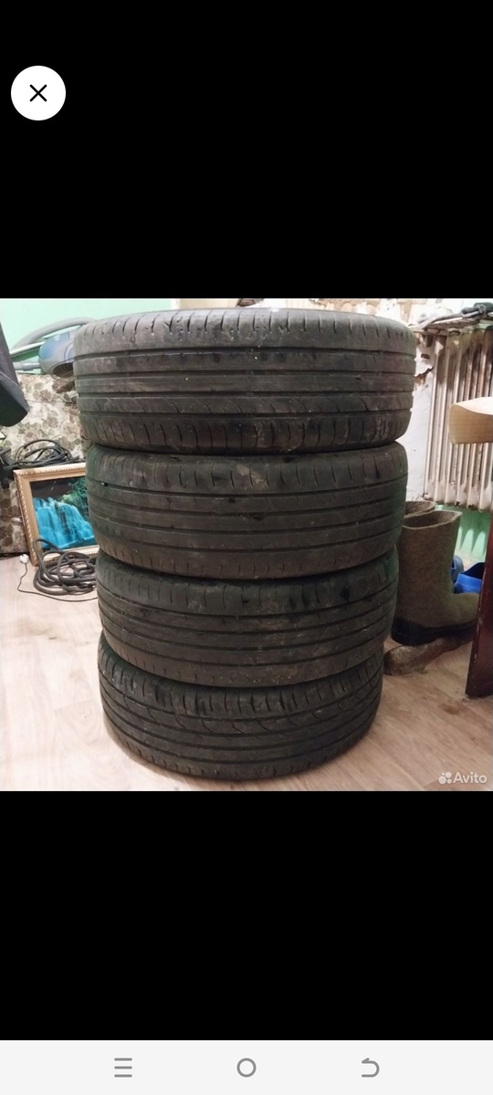 Продам летние шины:
1. 225/55 r (6)