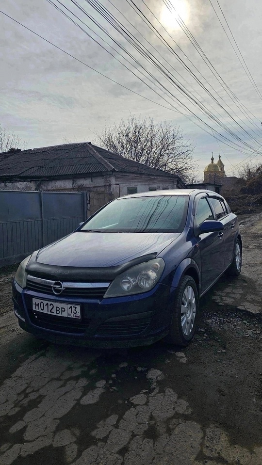 Opel Astra, 2005 года, мотор