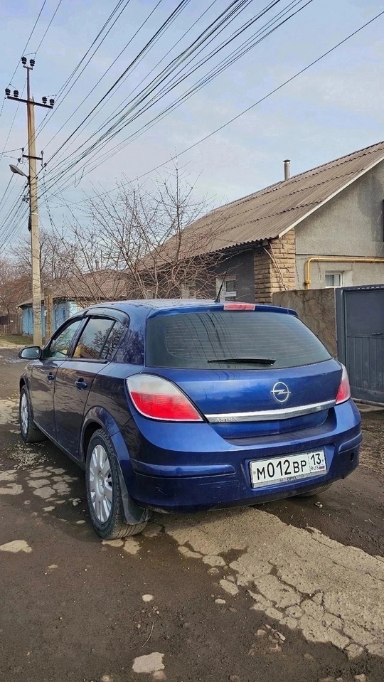 Opel Astra, 2005 года, мотор (1)