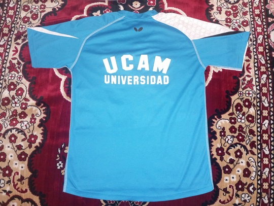 Спортивная футболка
,, UCAM,, Испания
Фирма,, Butterfly,,
Оригинал
Размер (1)