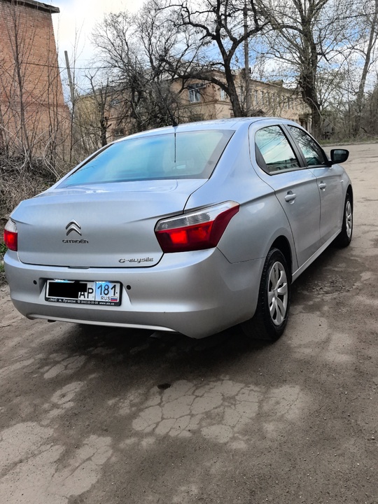 Продам Авто
Citroën C-Elysée
Год выпуска 2013
Объем (4)