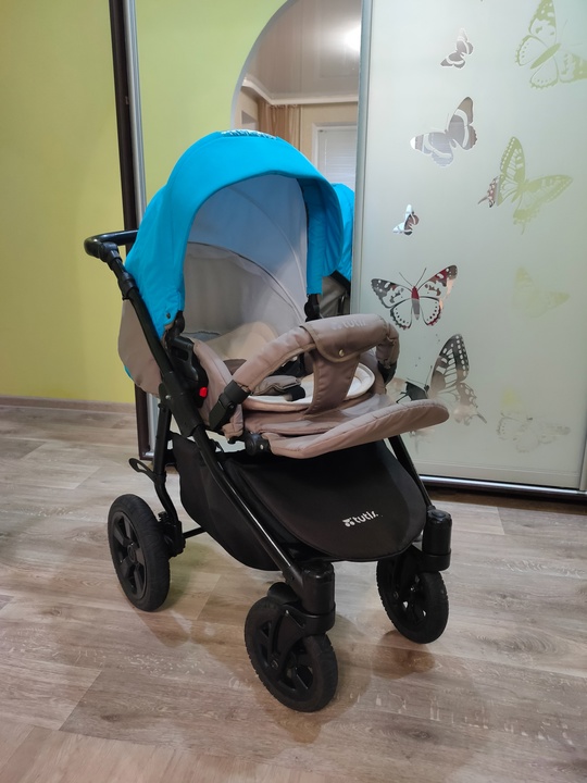 Продам всесезонную фирменную коляску Tutus (5)