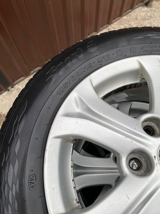 Продам: Колеса R-15, 5x114.3‼
На Mazda, (8)